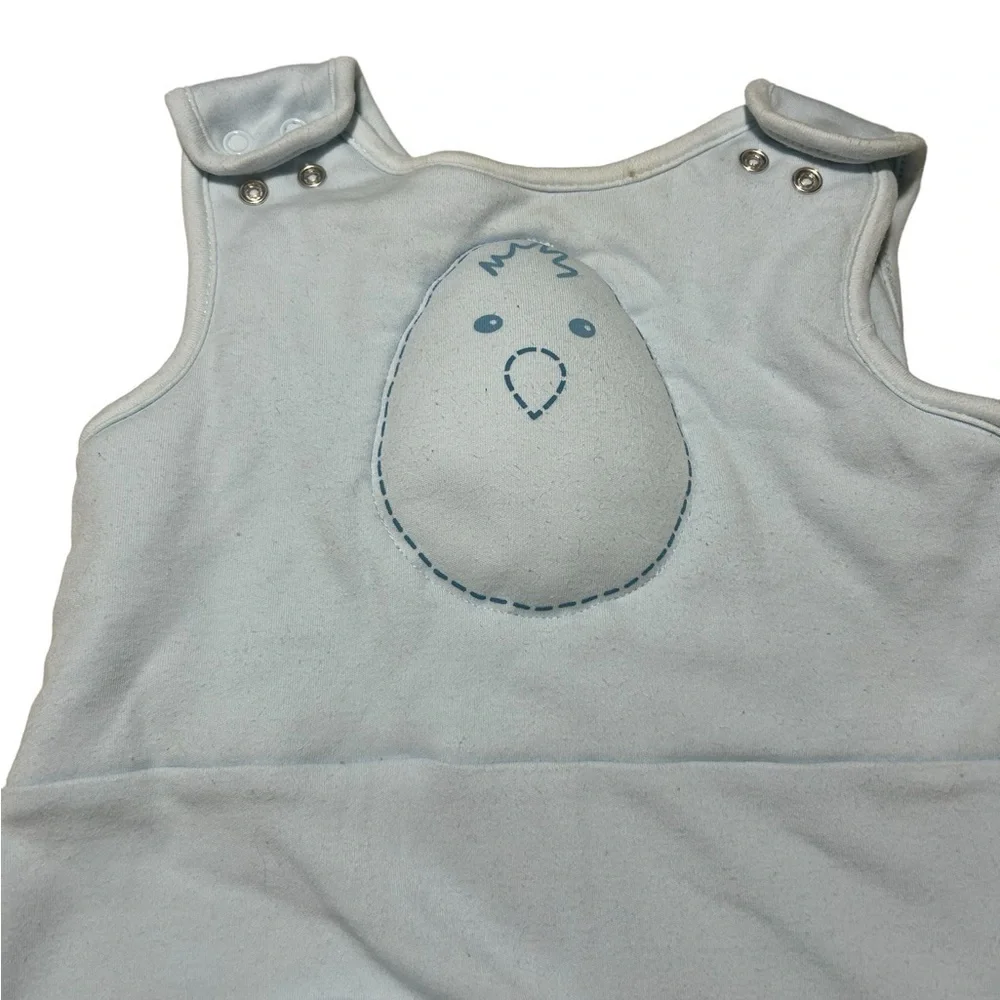 NESTED BEAN ZEN SACK Classic Size 6-12 Mths Medium 16-24 Lbs Cotton Blue